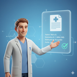 Imagen Receta médica (reposición)